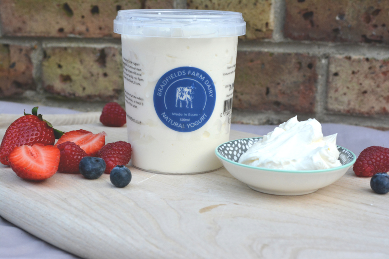 Thick Natural Yogurt - Greek style Essex yogurt